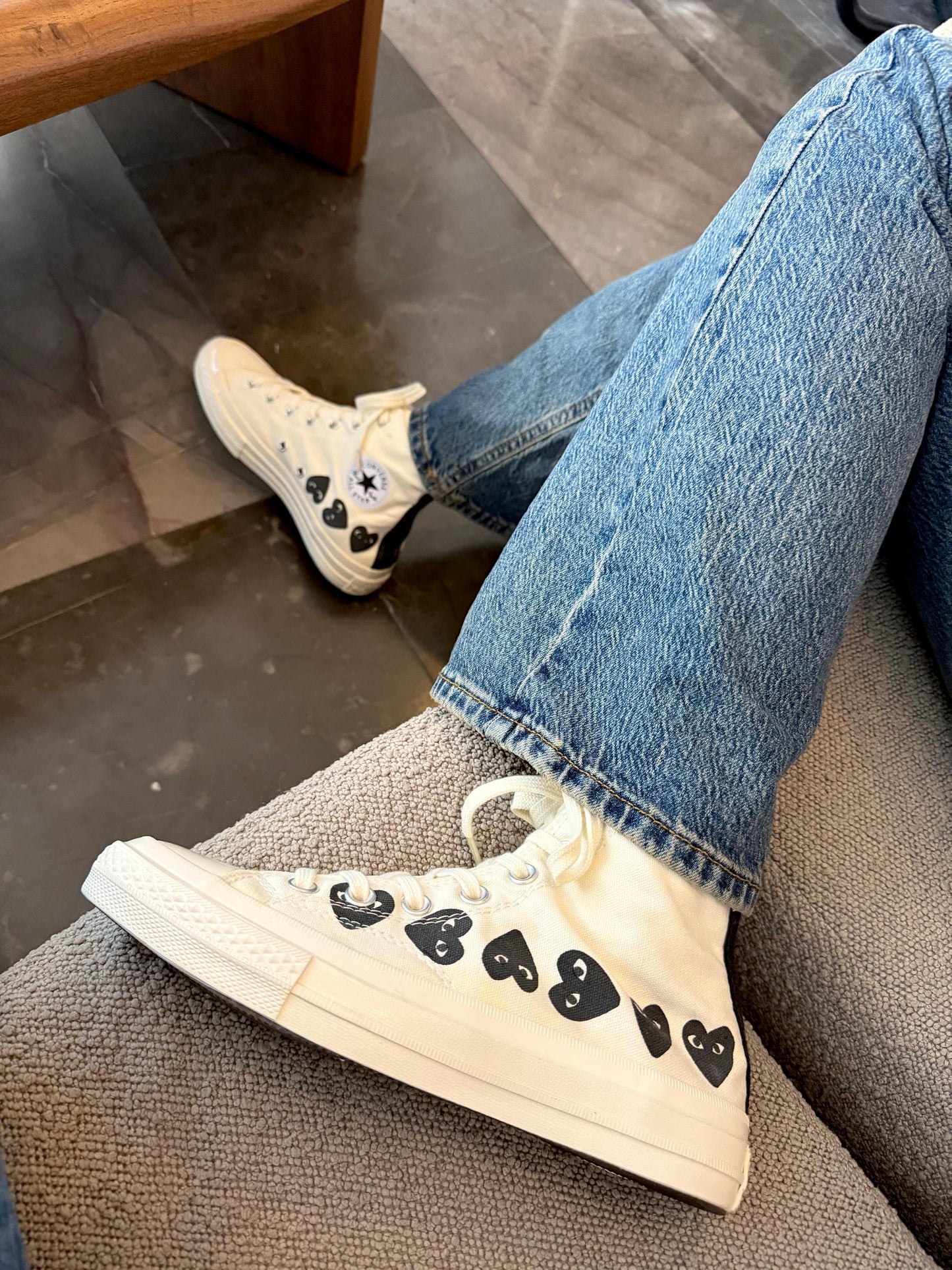 Converse CDG negro