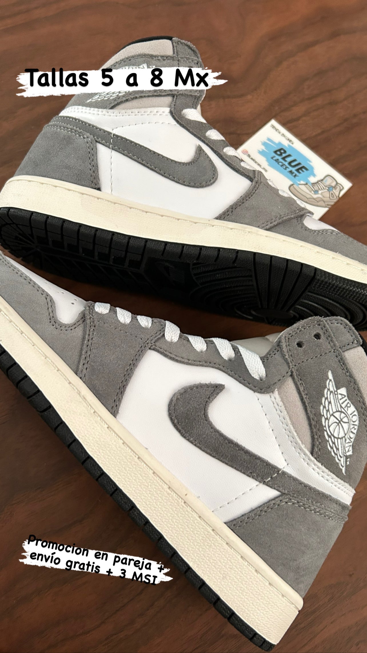Nike Jordan High en gris