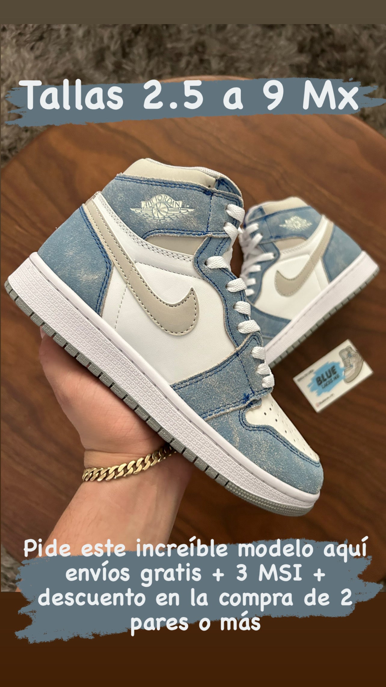 Nike Jordan High en Hype Royal