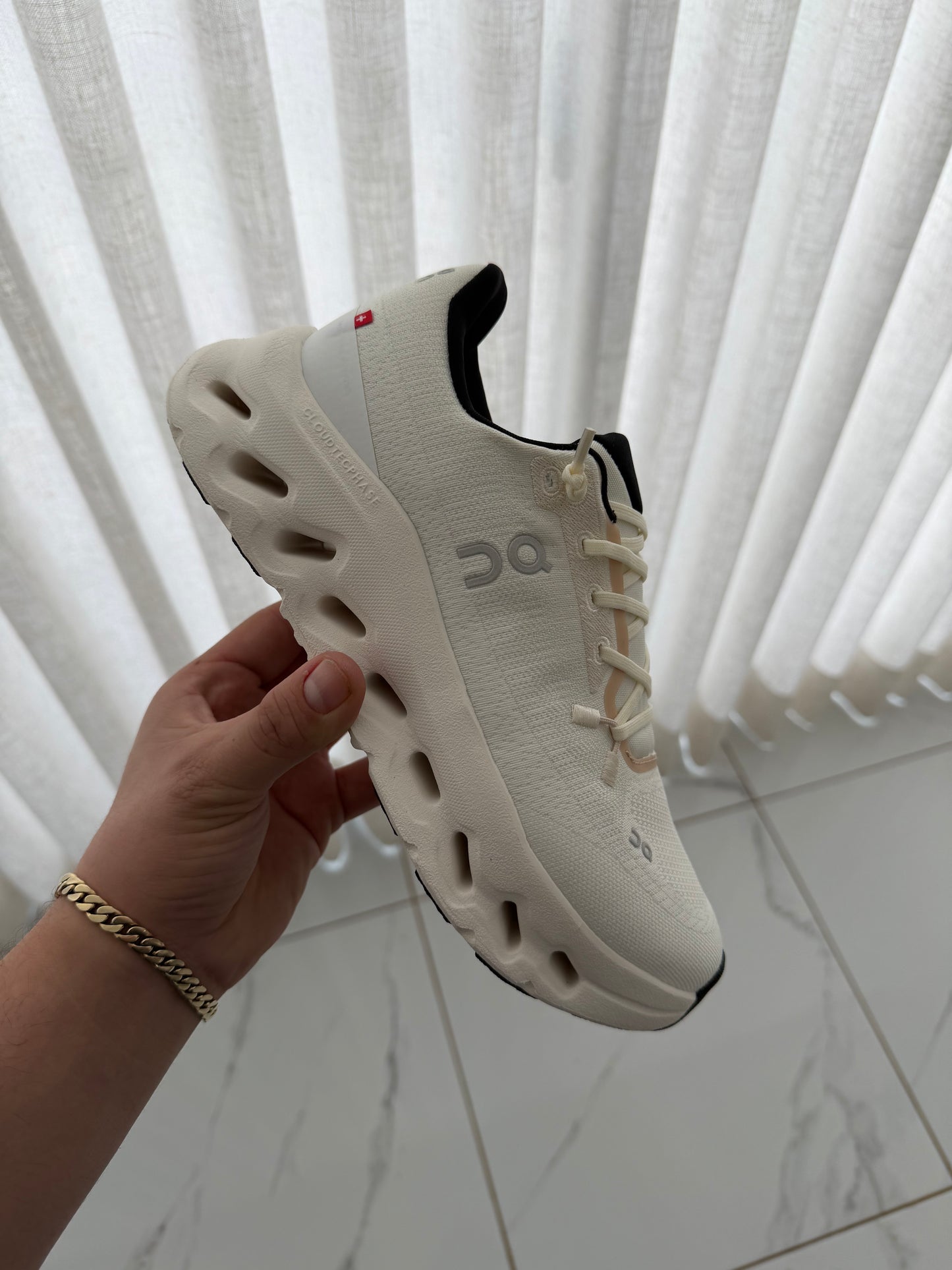 On till white