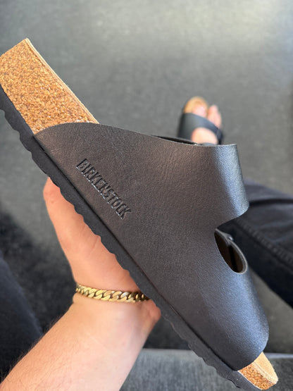Sandalia birkenstock Negra doble ébilla