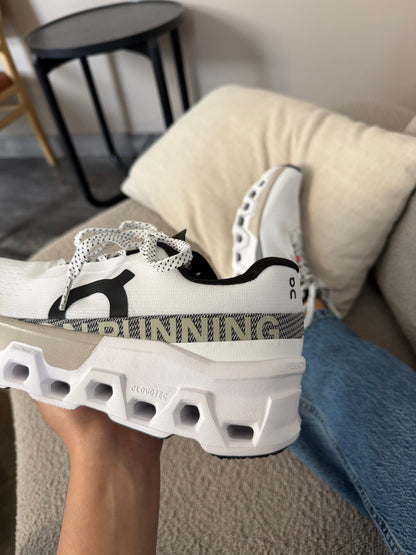 On Monster white grey
