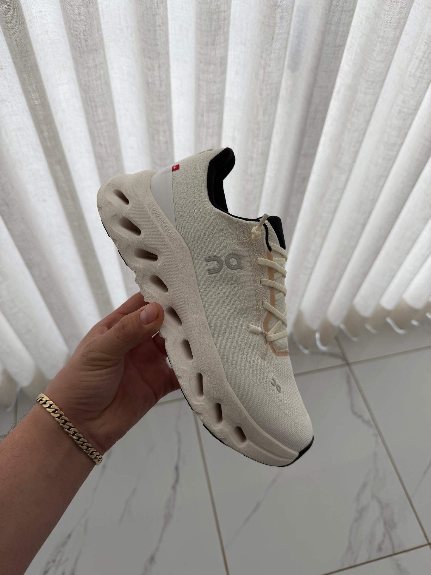 On till white