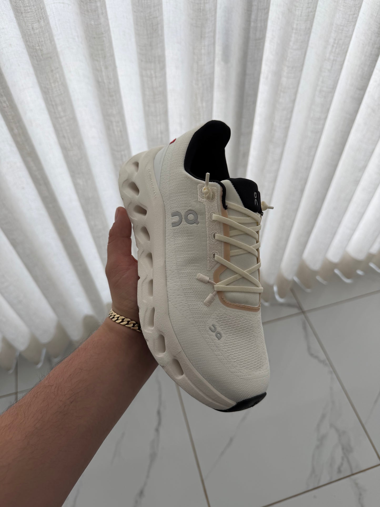 On till white