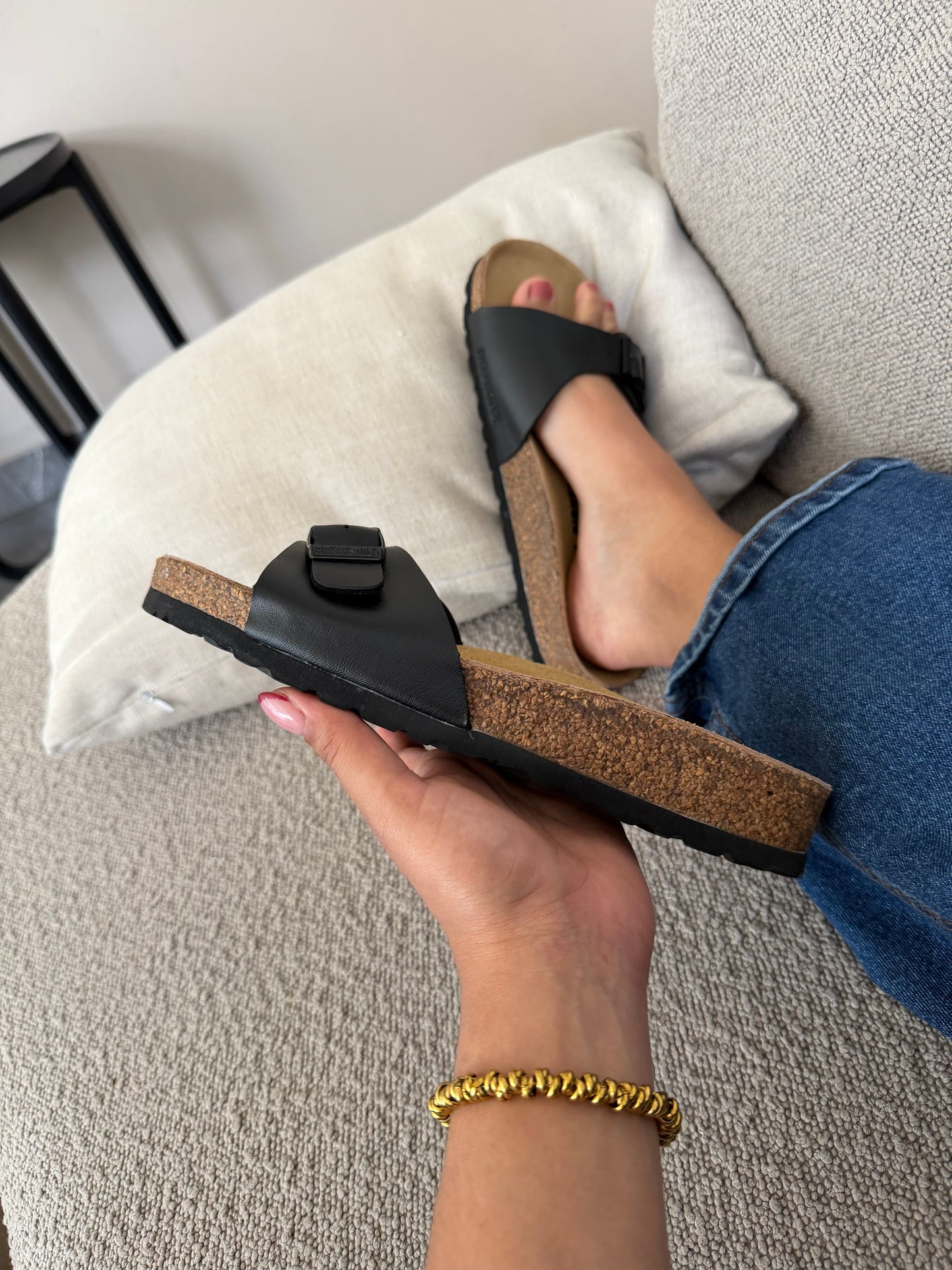 Sandalia birkenstock Negra