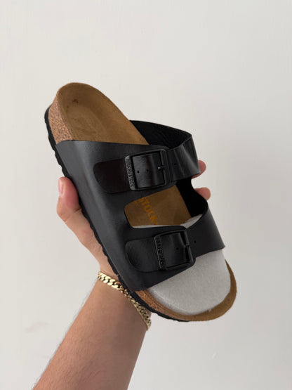 Sandalia birkenstock Negra doble ébilla