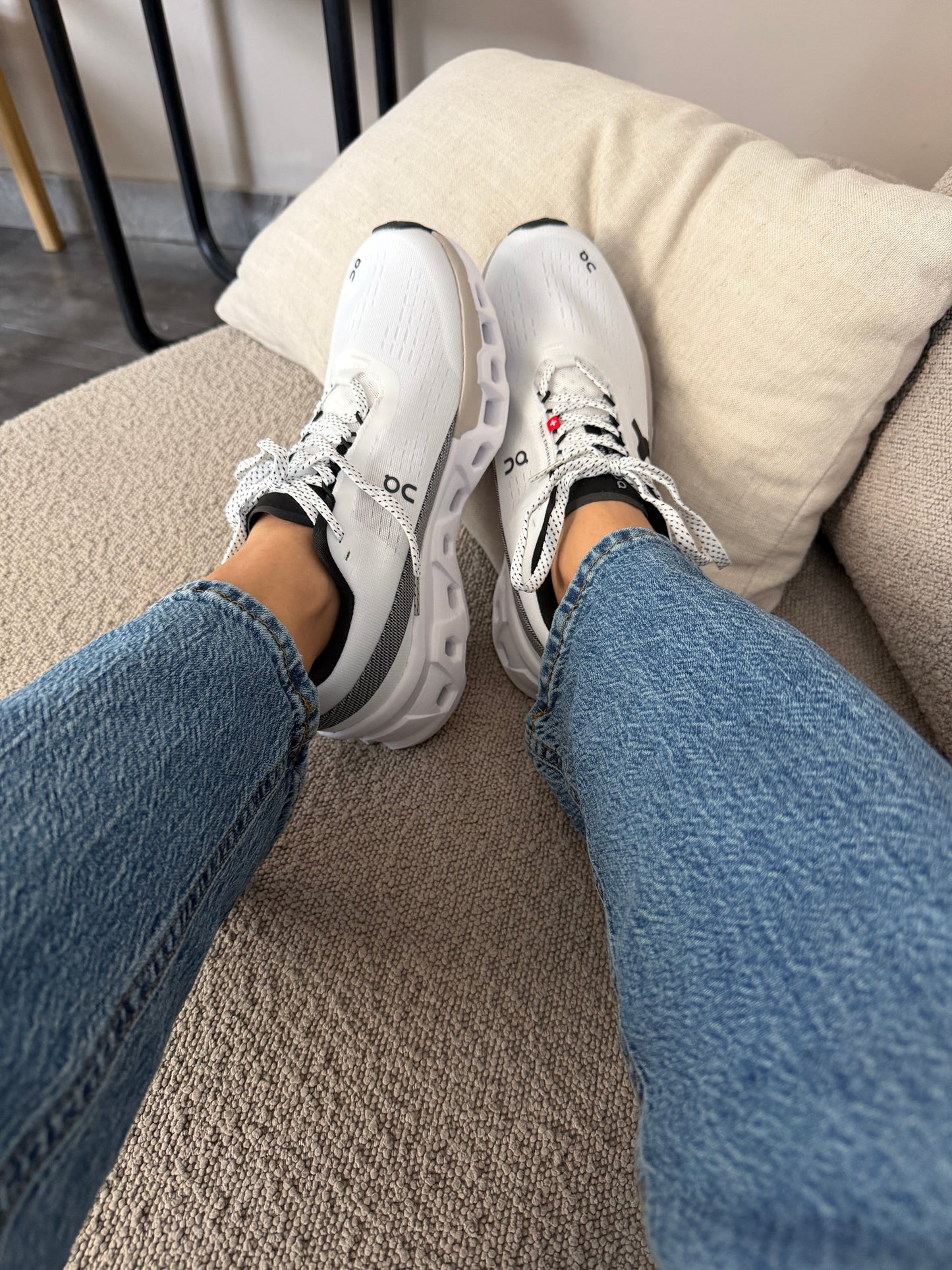 On Monster white grey