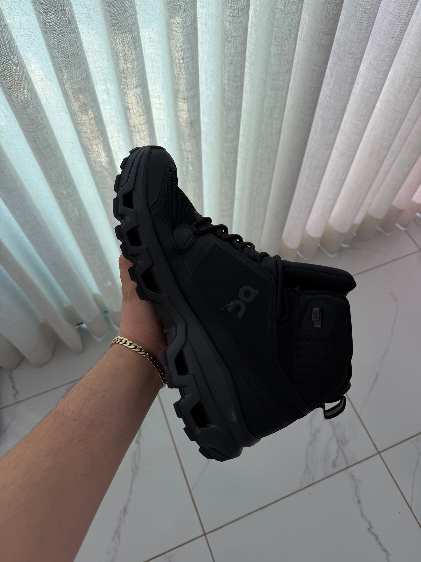 Bota on cloud Negra Waterproof