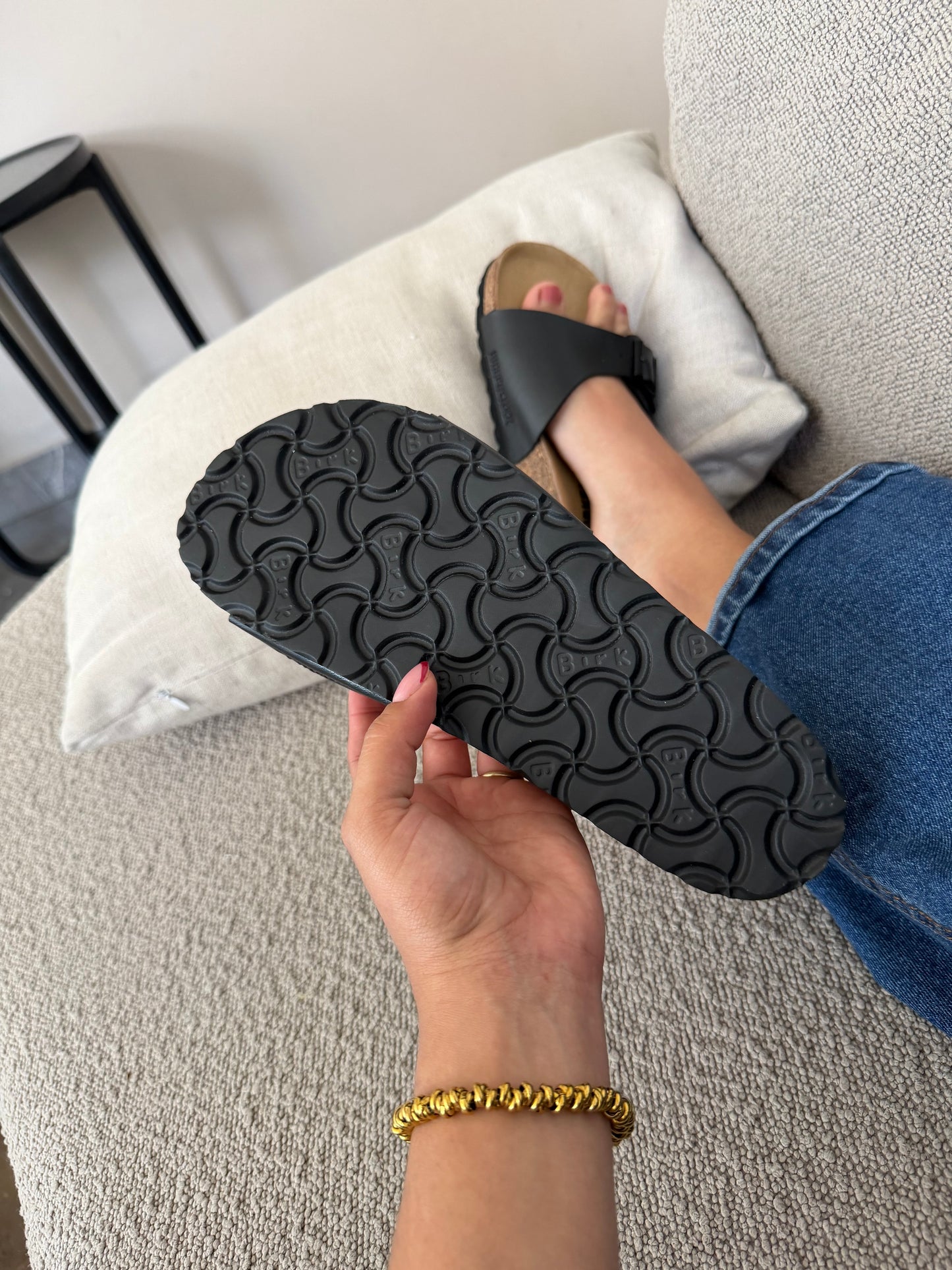 Sandalia birkenstock Negra