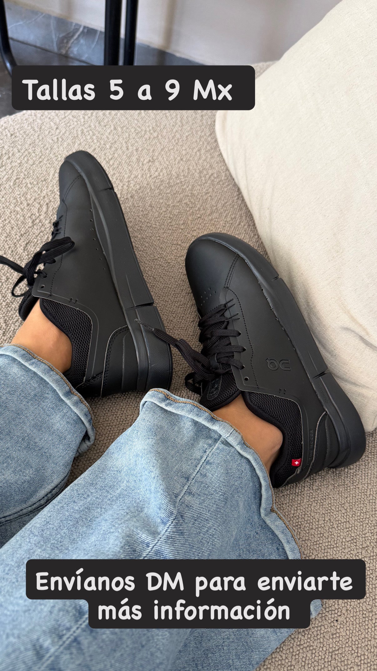 On cloud Roger ALL Black