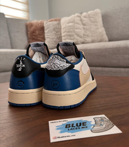 Nike Low Jordan Travis Scott Azul