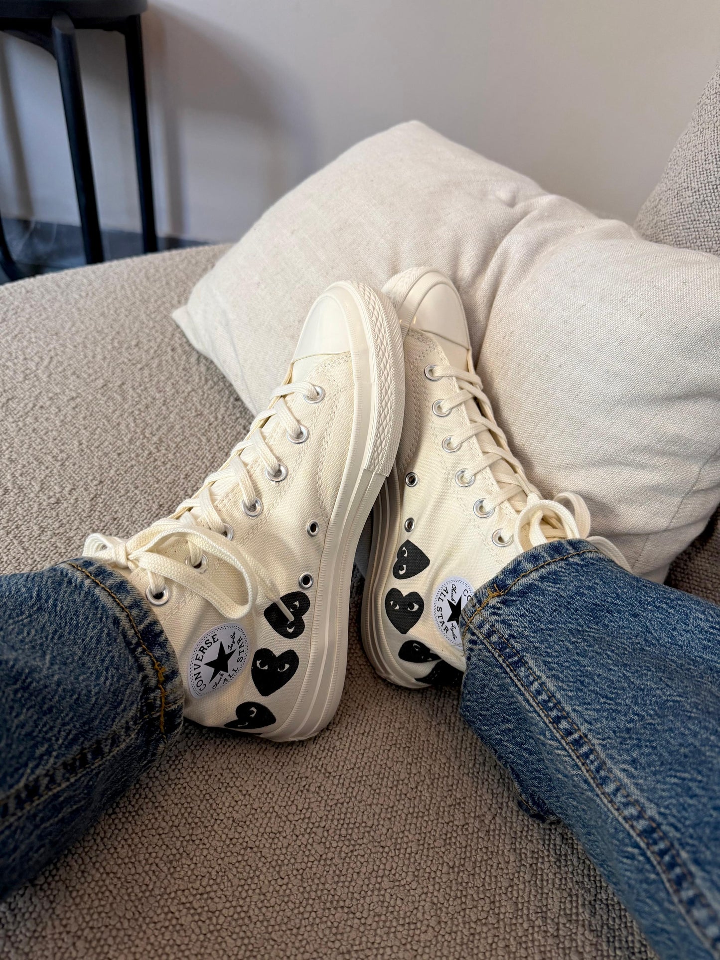 Converse CDG negro