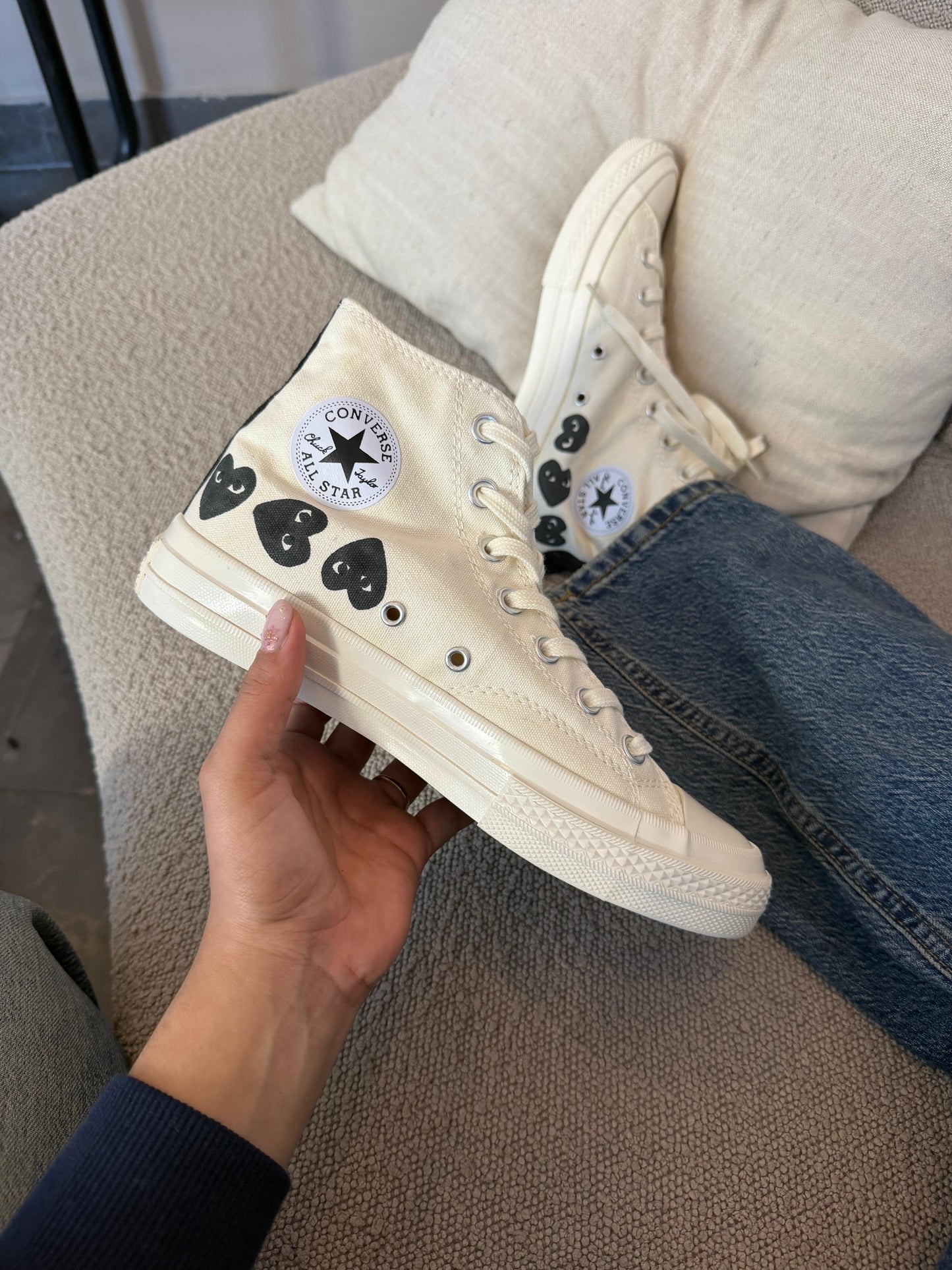 Converse CDG negro