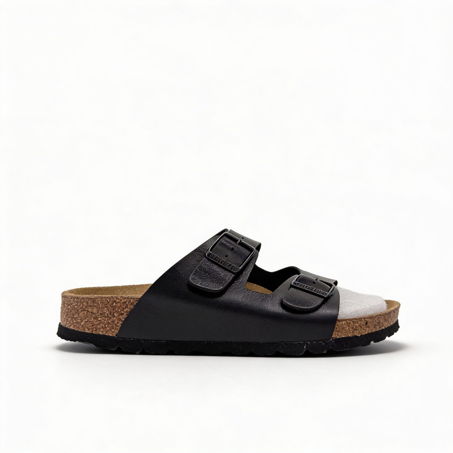Sandalia birkenstock Negra doble ébilla