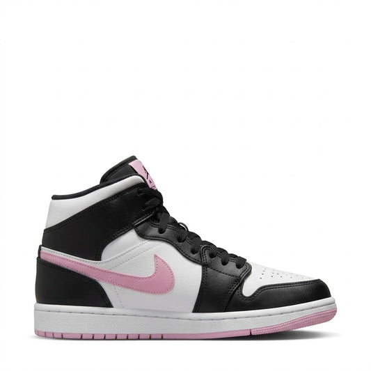Nike Jordan Mid 1 en rosa y negro